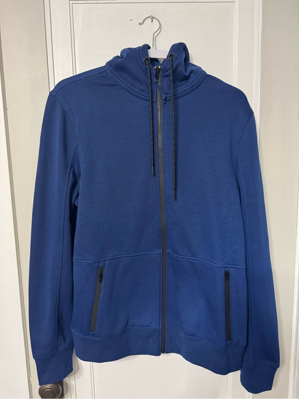 Aeropostale Men's Blue Full-Zip Hoodie Sweater